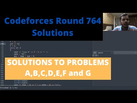Codeforces Round 764(Div-3) Solutions || All problems A-G