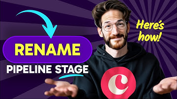 How to RENAME a PIPELINE STAGE in Copper CRM (Step by Step) 2025