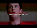 Glee: Hit Me With Your Best Shot / One Way Or Another (lyrics - sub español)