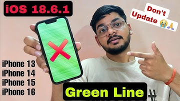 iOS 18.6.1 Features & Update Issue In iPhone 13 ,14,15 ,16 Green Screen Issue ❌️ | iOS 18.6.1 Review