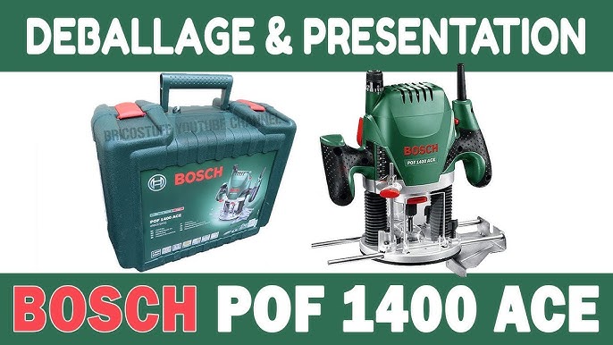 Table de fraisage modulable pour défonceuse BOSCH POF 1400 ACE_1