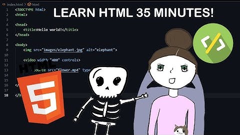 Learn HTML in 35 Minutes | Learn to code with Issa