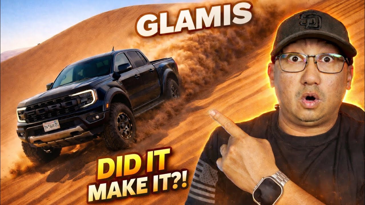 Can the Ranger Raptor Survive Glamis Sand Dunes?!