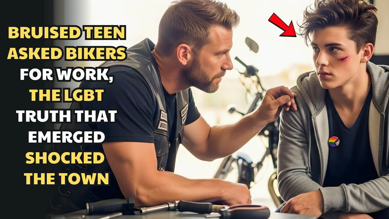 BRUISED TEEN ASKED BIKERS FOR WORK — THE LGBT TRUTH THAT EMERGED SHOCKED THE TOWN