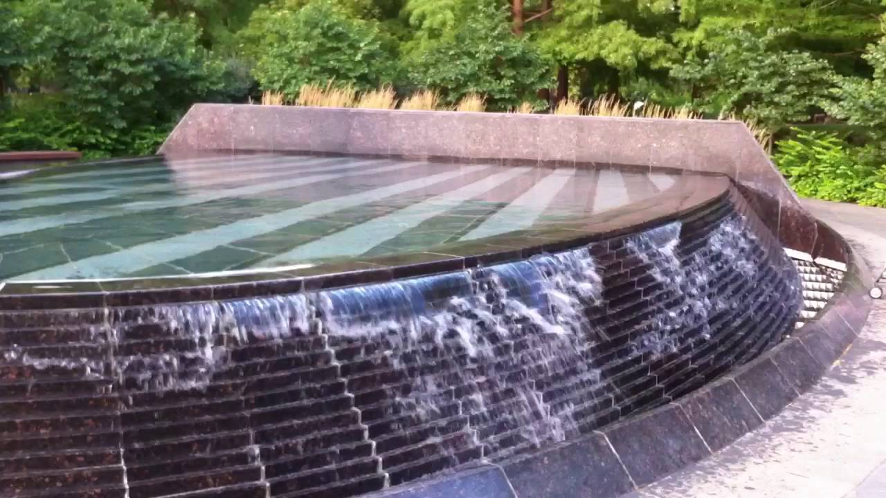Wave Fountain at Myriad Gardens, OKC YouTube