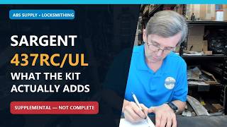 SARGENT 437RC/UL Pinning Kit for 6300 LFIC Cores