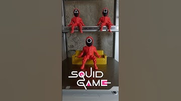 3D Printed「Articulated Squid Pals」Squid Game 3