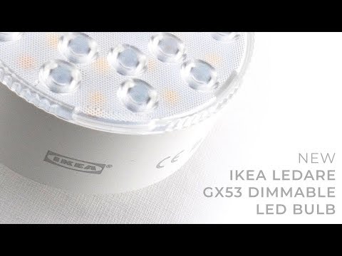 NEW IKEA LEDARE GX53 600lm Dimmable LED Bulb