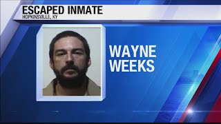 Kentucky State Police searching for escaped inmate
