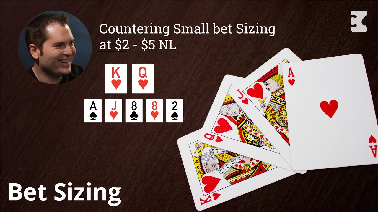 Bet Sizing Pokerstrategy Bet Sizing Pokerstrategy