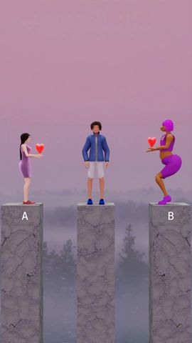 My heart will go on ( A or B ? )😂 | Funny animation
