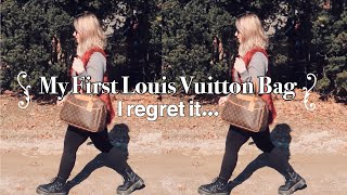 My First Louis Vuitton bag | I regret it...