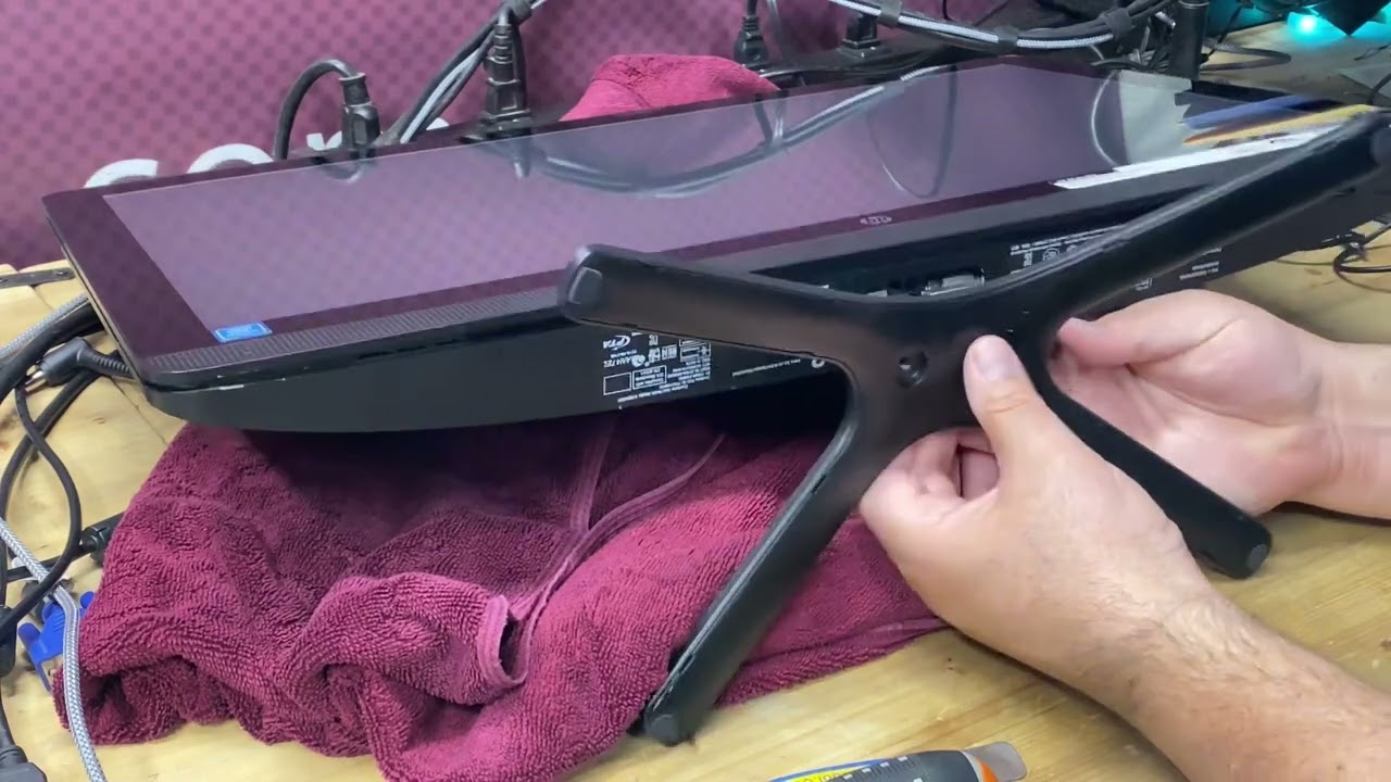 え*様 Nala back open all in one How to open/disassemble the back cover of an HP 24-g122 All-in-one