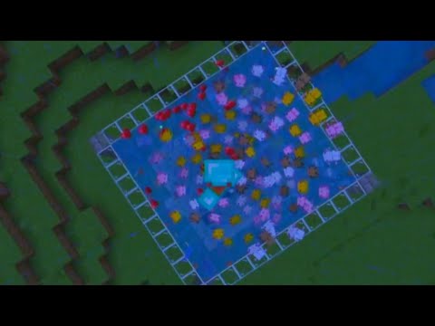 FIZ UM AQUÁRIO GICANTE NO MINECRAFT.