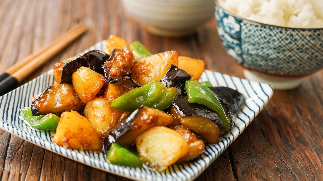 Three Vegetable Mixed Dish ( More tasty than meat) YouTube