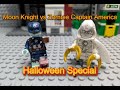 Moon Knight vs Zombie Captain America | Halloween Special | Lego Stop Motion