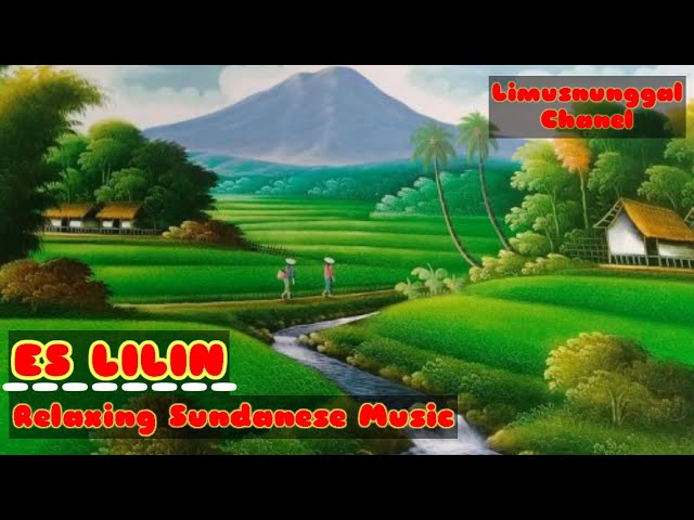 Relaxing Sundanese music (ES LILIN) Cover Suling Mbah Yadek class=