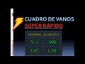 Tabla de Puertas y Ventanas Súper Rápido en AutoCAD con Cuadro de Vanos a Excel