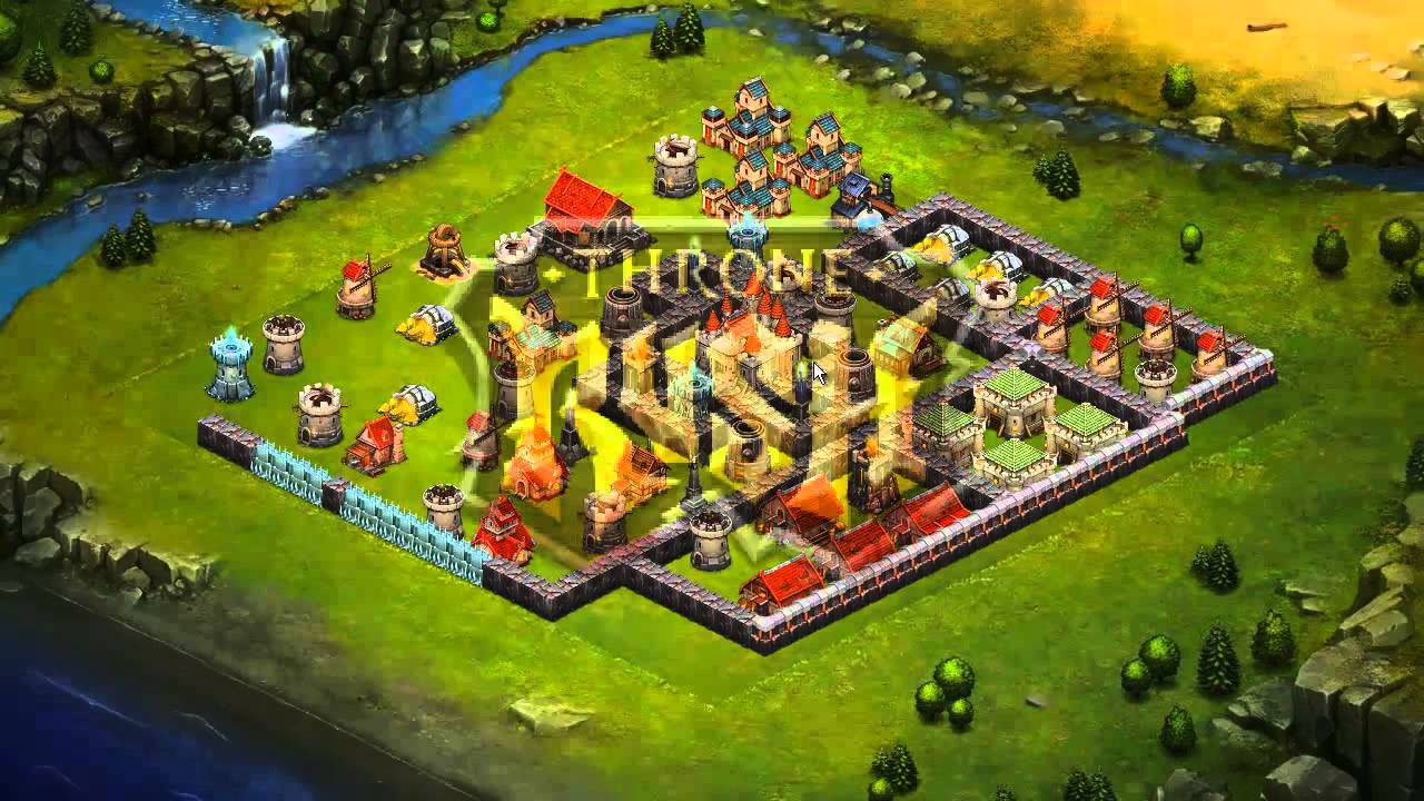 Throne rush:Best attacking tips using ent, mage, wraith