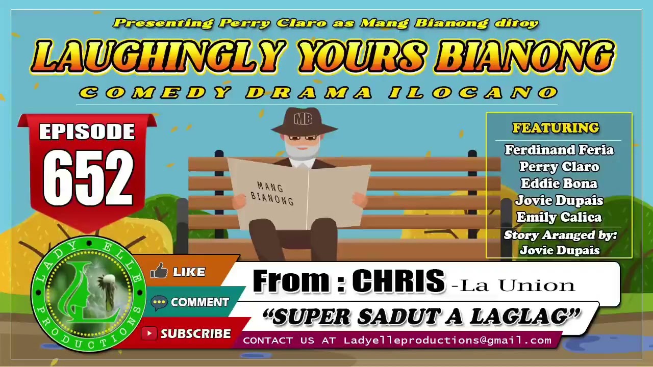 LAUGHINGLY YOURS BIANONG #226 COMPILATION | ILOCANO DRAMA | LADY ELLE PRODUCTIONS