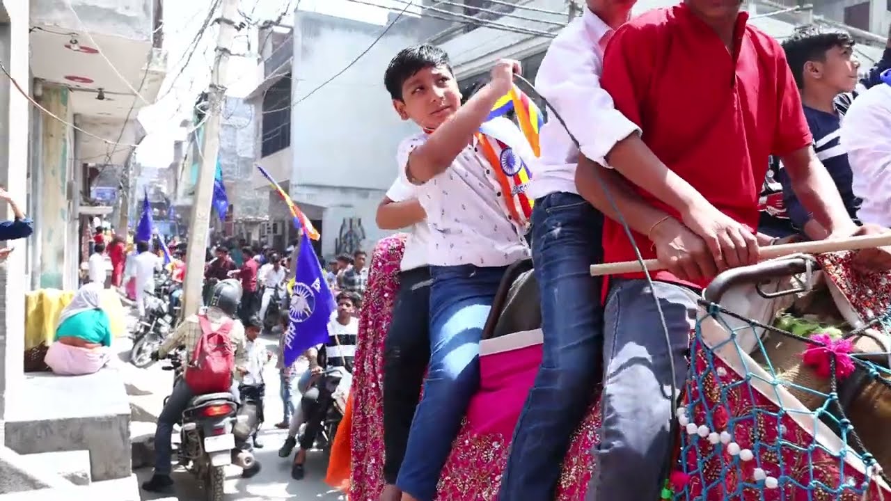 14 APRIL JAYANTI VIDEO ||DADRI ||  BHIM JAYANTI VIDEO DADRI 132 ||