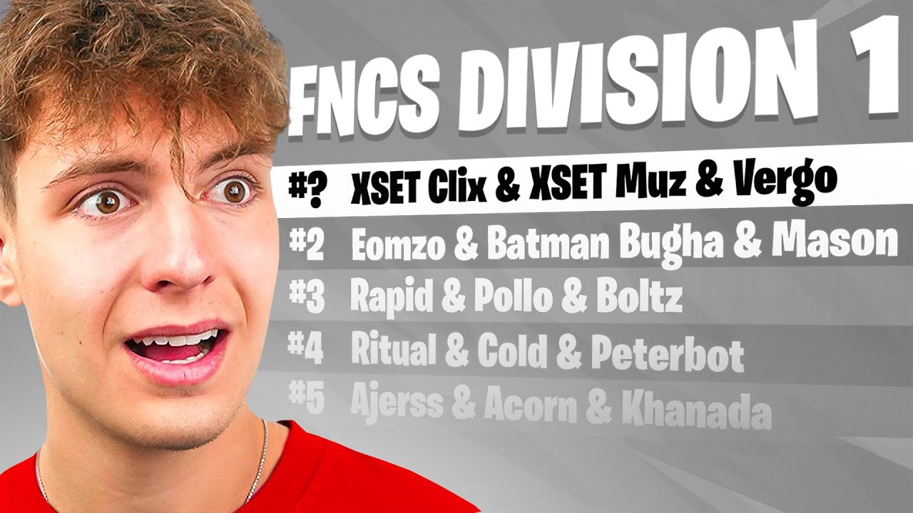 Clix FNCS Division 1 🏆 | 12/19