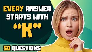 50-Question General Knowledge Quiz – Every Answer Starts With Letter K! screenshot 5