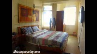 2 bedroom apartment on high floor in building 713 Lac Long Quan, Tay Ho district