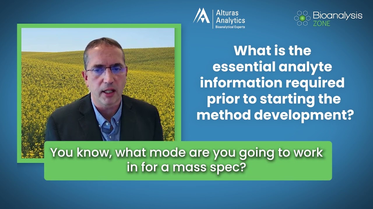 What is the essential analyte information required prior to starting method development?