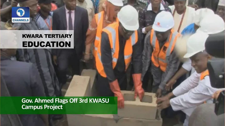 Gov Ahmed Flags Off 3rd KWASU Campus Project
