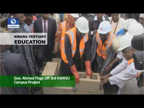 Gov Ahmed Flags Off 3rd KWASU Campus Project