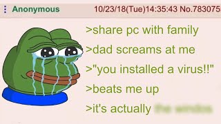 Anon Installed a Virus on the Family Computer | 4Chan Greentext Stories