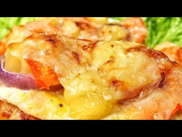 #Жульен из маслят и курицы. Ресторанное блюдо дома.