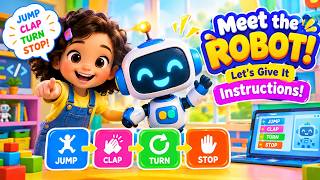 Can YOU Tell the Robot What to Do 🤖 | Coding for Kids: Instructions & Sequencing