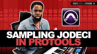 Pro Tools Beat Making | Sampling Jodeci | That's Dope Episode 14