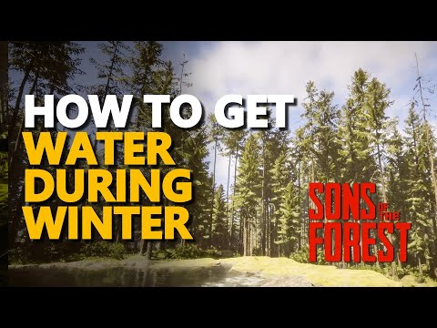 Sons of the Forest: Where to find water during winter in video