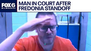 Man charged in Fredonia standoff, tactical situation | FOX6 News Milwaukee