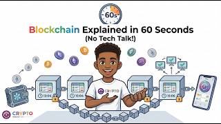 Blockchain Explained in 60 Seconds (No Tech Talk!) #bitcoin #xrp #blockchain