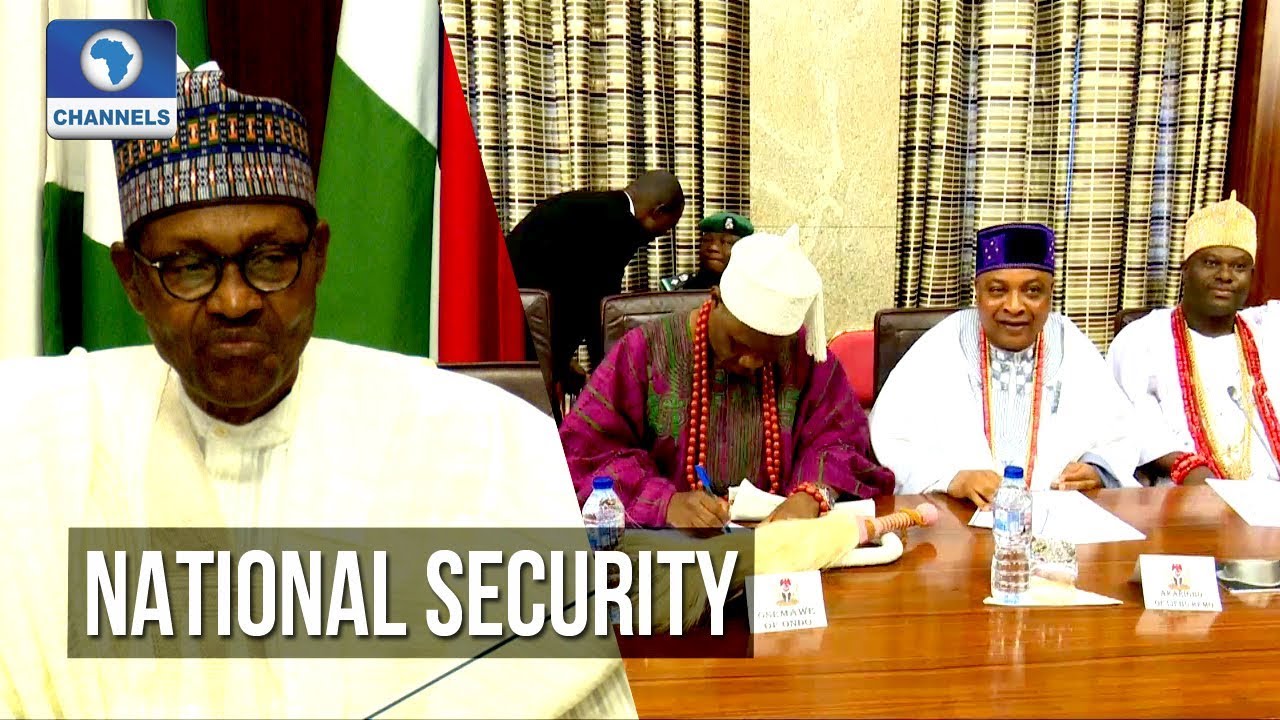 Download Buhari Meets South West Traditional Rulers
