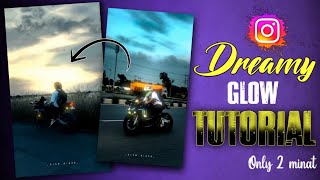 DREAMY GLOW EFFECT REELS VIDEO TUTORIAL || NODE VIDEO EDITING REELS || GOLDEN GLOWING SKY  EDITING