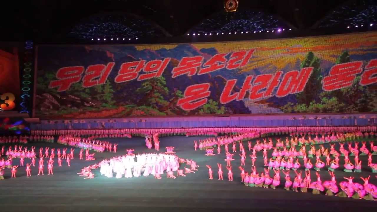 Arirang Mass Games in North Korea 2013 YouTube