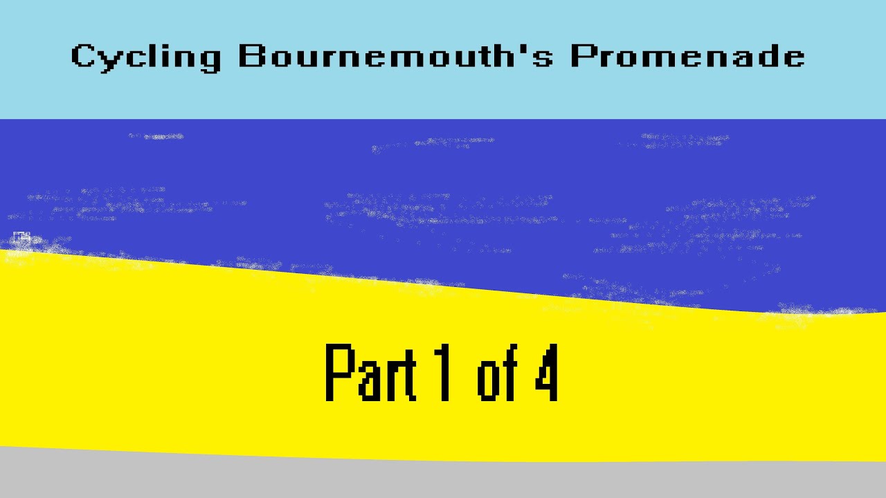 Cycling Bournemouth's Promenade Part 1 - Boscombe To Durley Chine