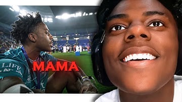 ISHOWSPEED REACTS TO MY LIKE HIM EDIT