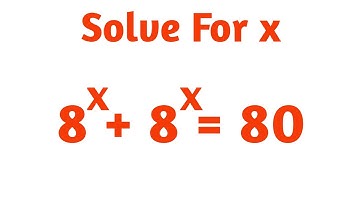 Maths Olympiad | A Nice Exponential Math Olympiad Question | Algebra Problem |