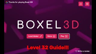 Boxel3D Guide (Level 7-2)