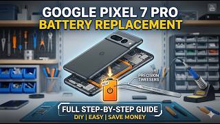 How to Replace the Google Pixel 7 Pro Battery | Full Repair 🔋