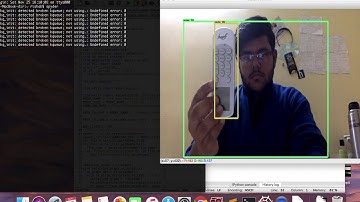 Object Detection in WebCam Video Using Tensorflow