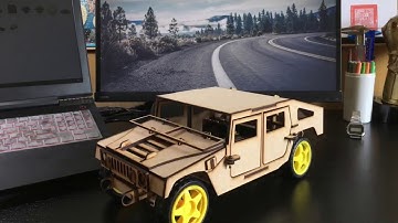 【訪古fangGu】Micro:bit laser cut RC car