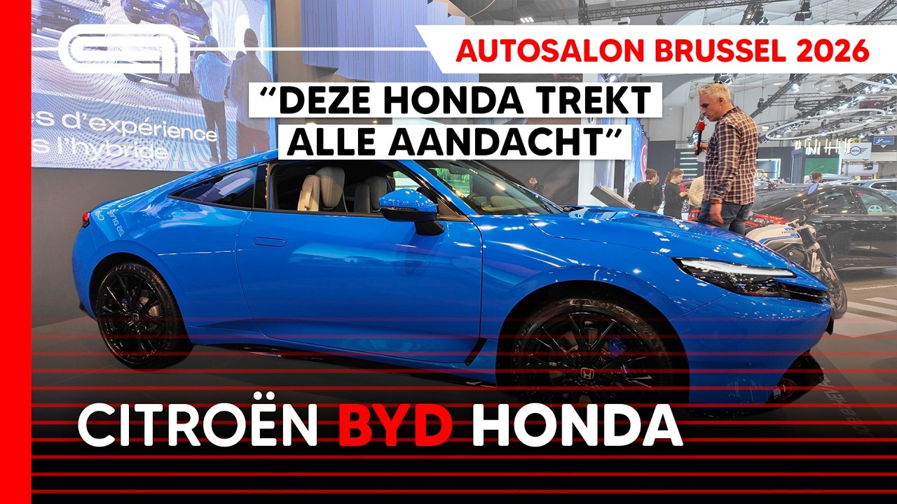 Honda Prelude steelt de show in Brussel 2026