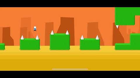 Mr. Jump - Level A9 - Through the Spikes